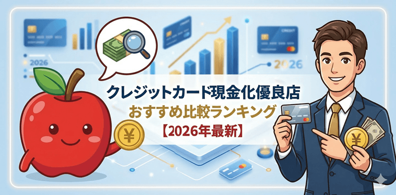 クレジットカード現金化優良店おすすめ比較ランキング